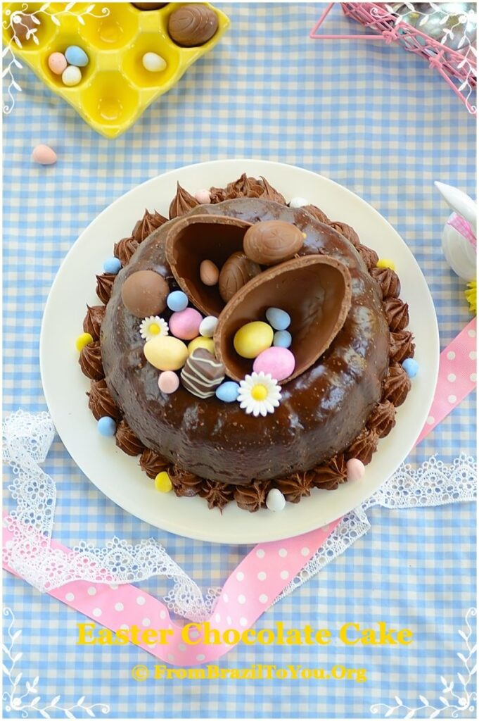 chocolate easter egg cake recipe