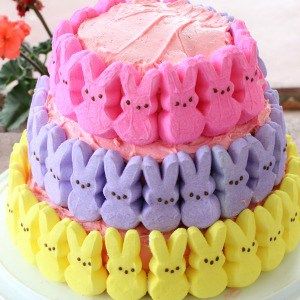 easter peeps cake recipe 