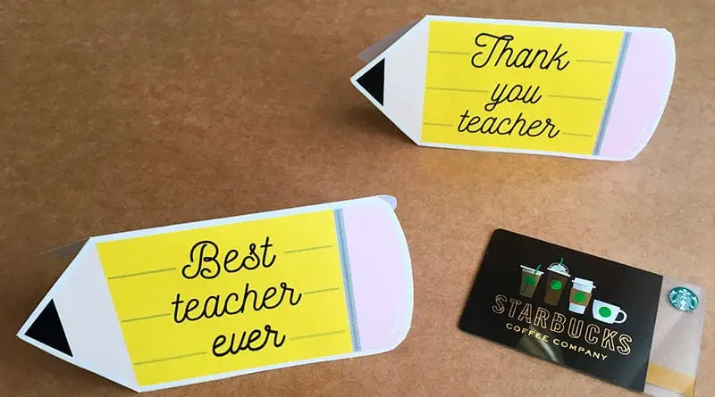 free diy card printable for teacher appreciation day gifts