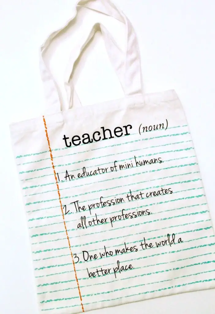 best teachers day gift ideas with cricut