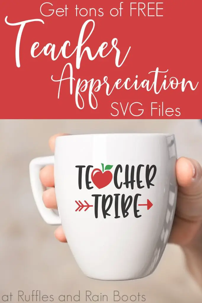 free svg files for teacher appreciation day gift ideas to make with cricut