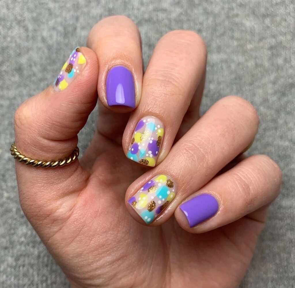 nail designs colorful nails