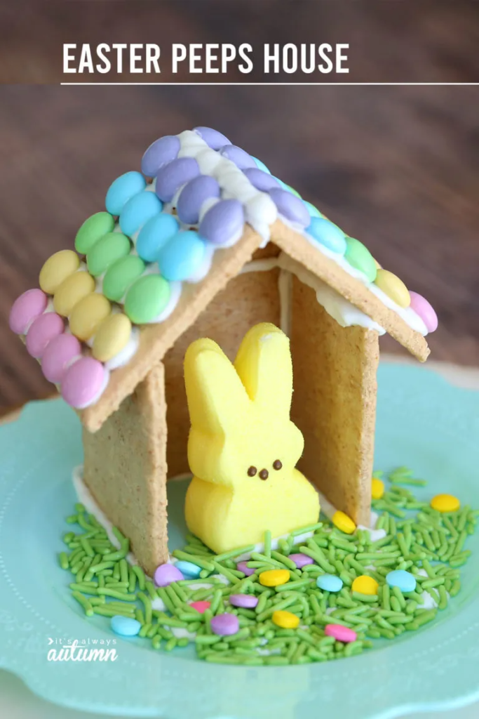 peep house for cute easter treat ideas