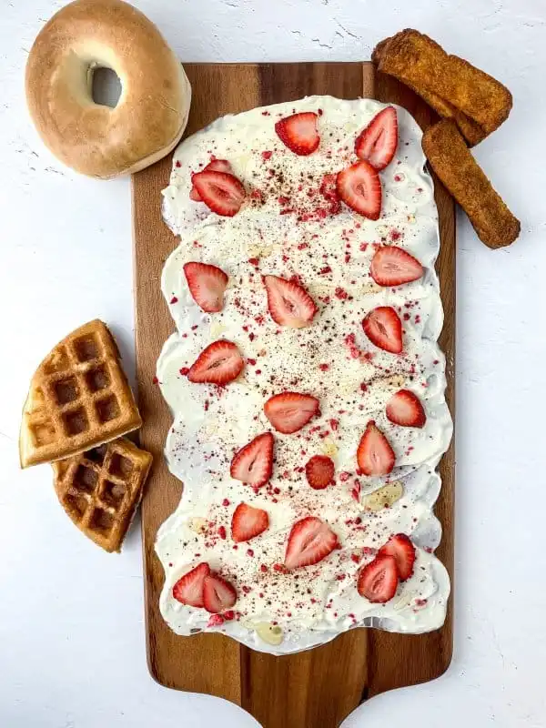 Strawberry Butter Breakfast charcuterie Board