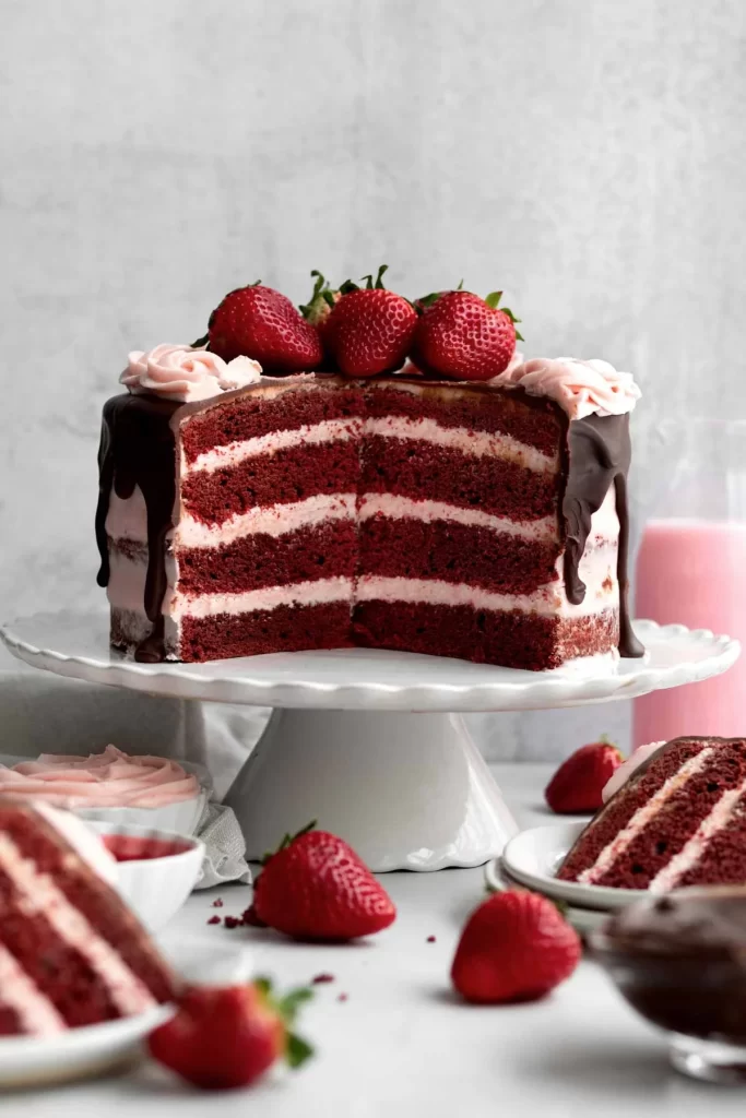 easy strawberry cake for mothers day cake designs