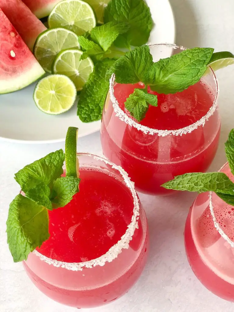 Watermelon Agua Fresca for refreshing summer drink recipes