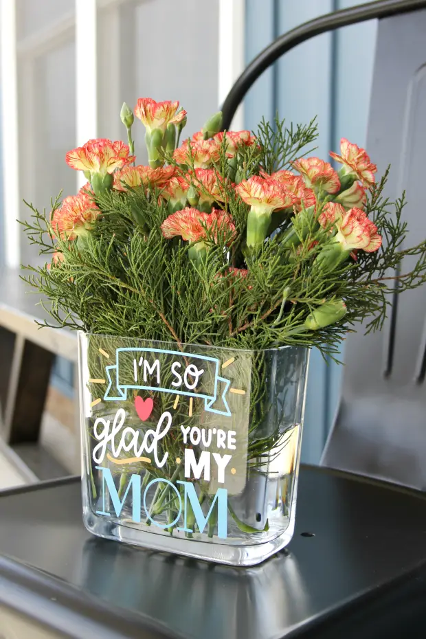 cute personalized flower vase for this mothers day gifts