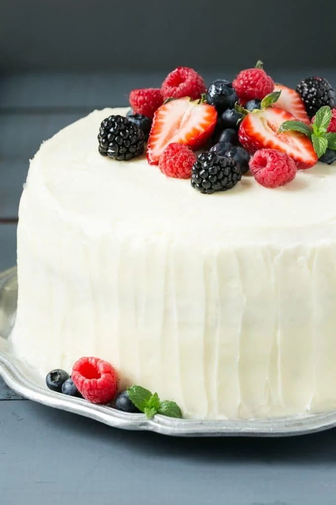 simple berry cake recipe