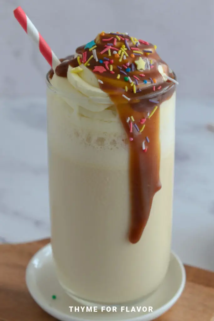 Butterscotch shake - Non alcoholic summer drink recipes