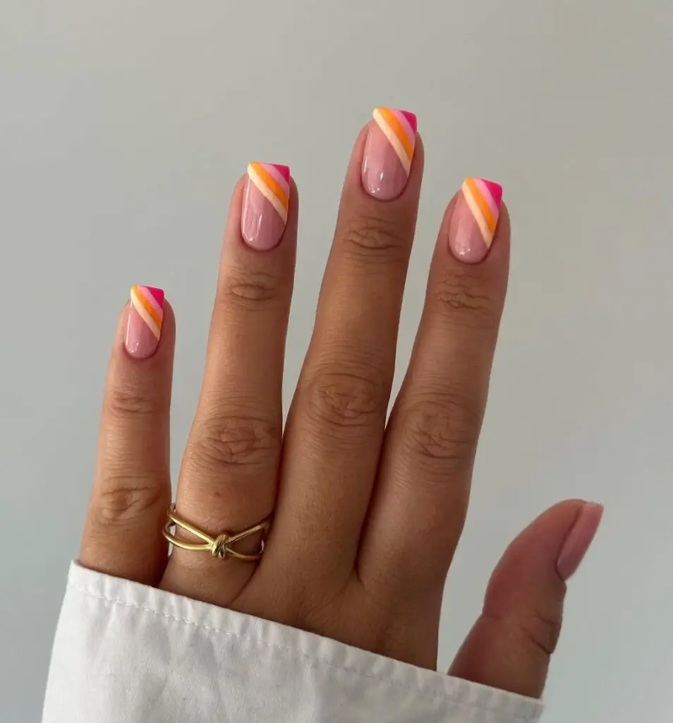 cute nails tips for summer short nails