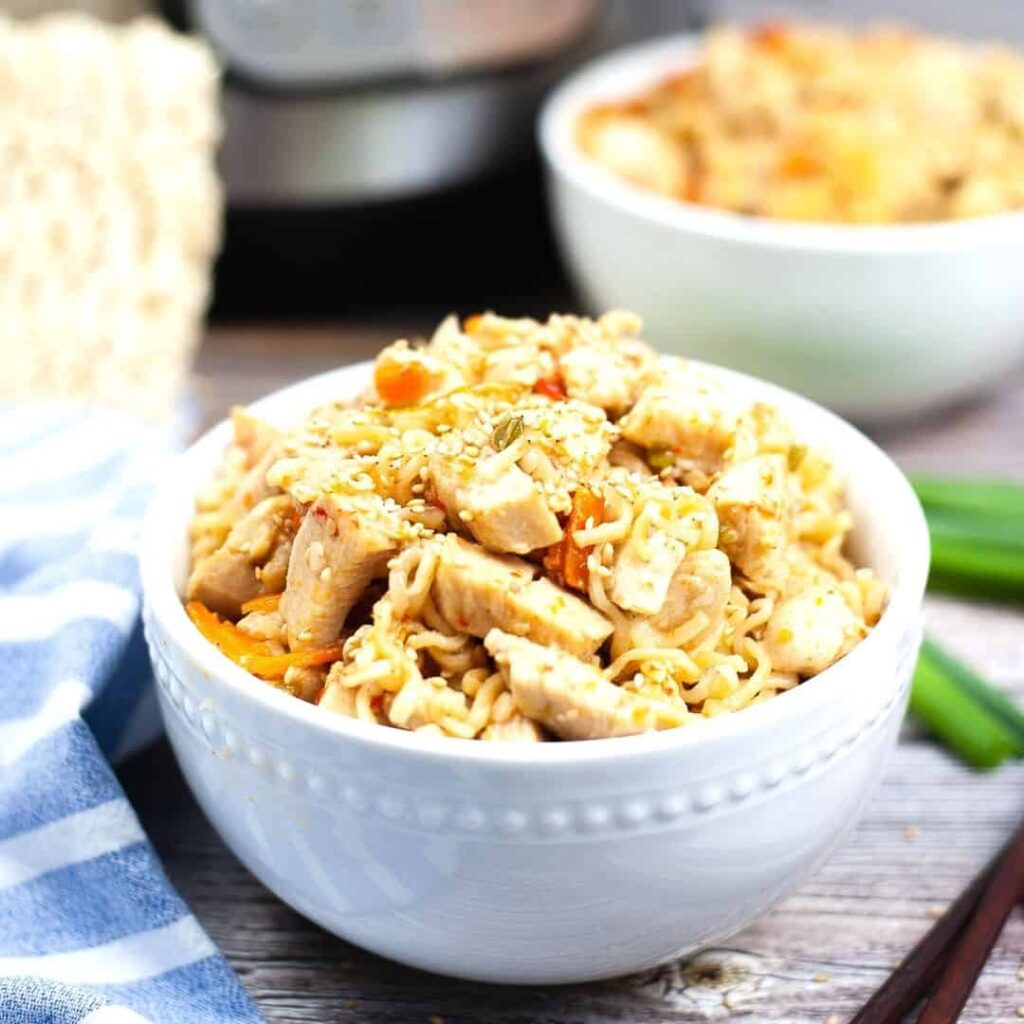 instant pot ramen with chicken for mothers day lunch ideas