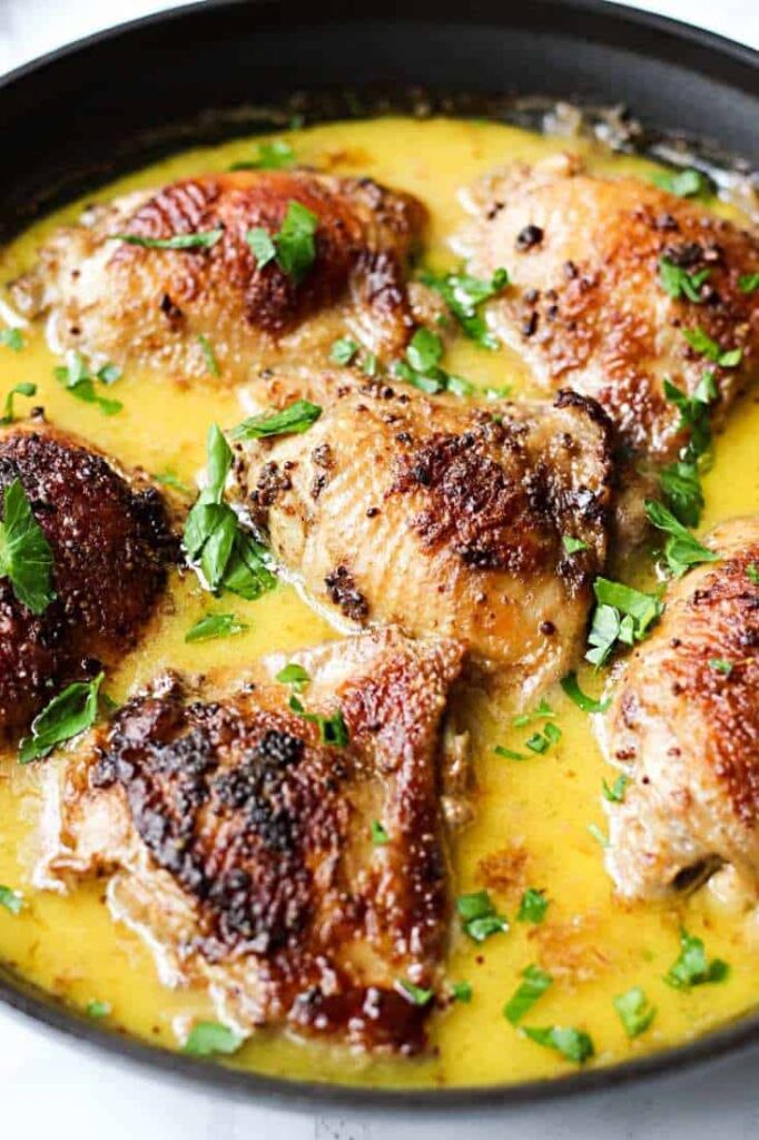 Mustard Chicken Recipe for mothers day