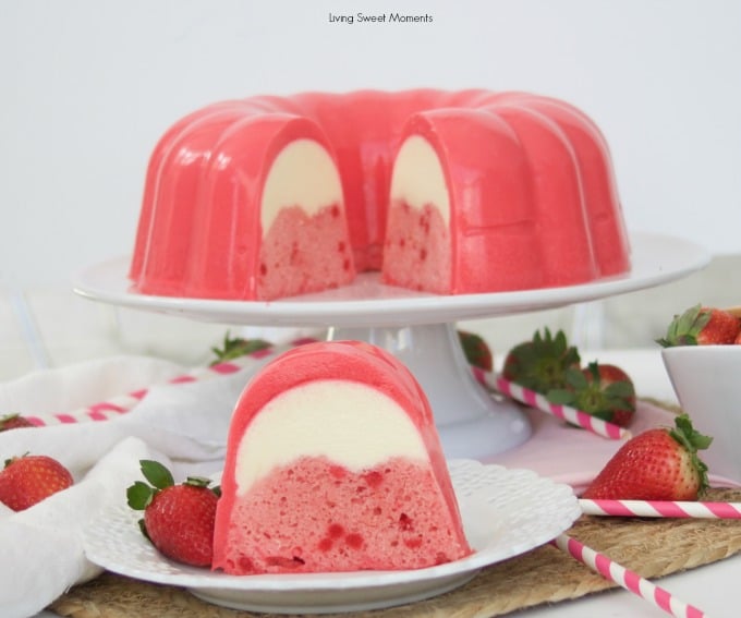 strawberry jello cake for moms
