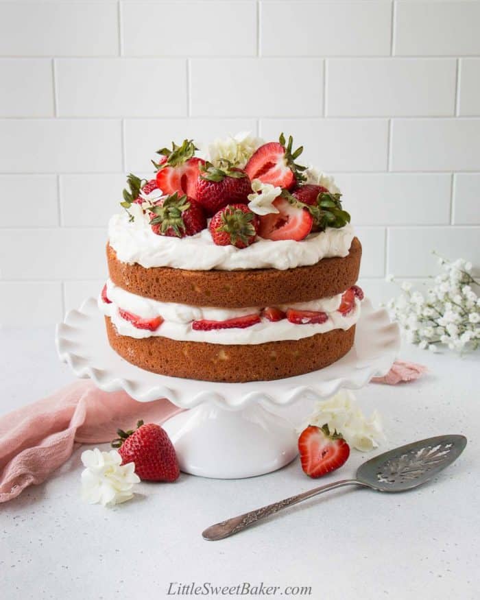 strawberry short cake for mothers day cake ideas