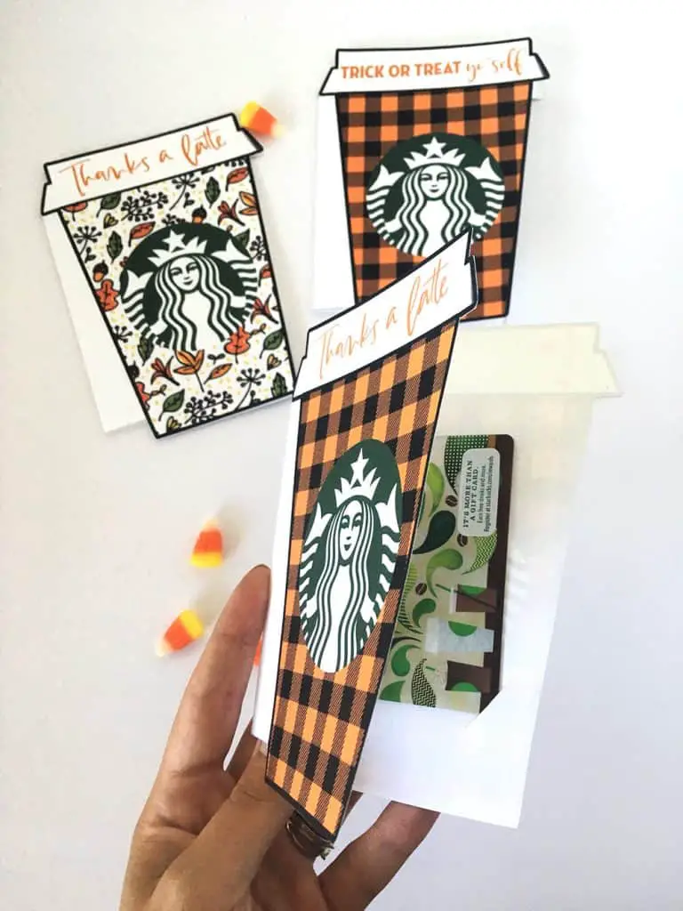 easy and simple gift card holder for teacher appreciation day gift ideas