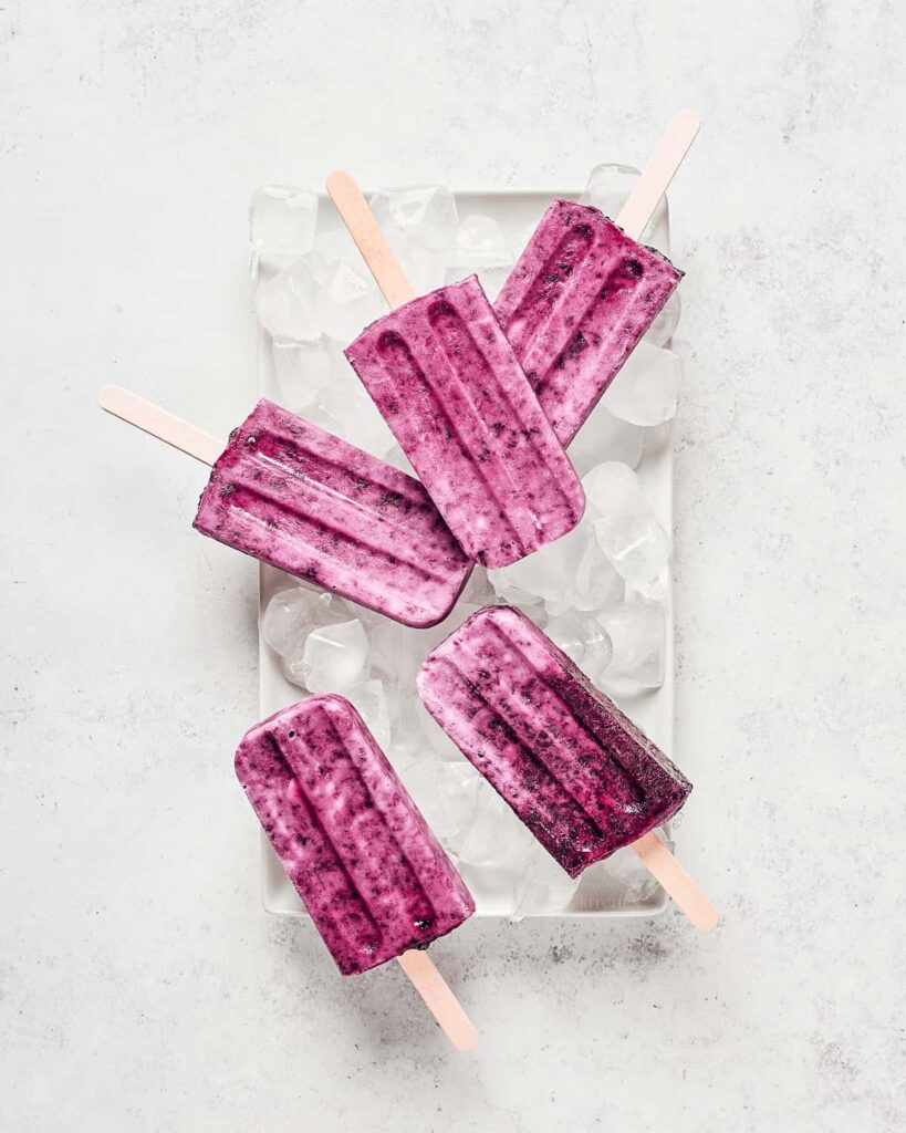 vegan Cherry Coconut healthy yogurt Popsi