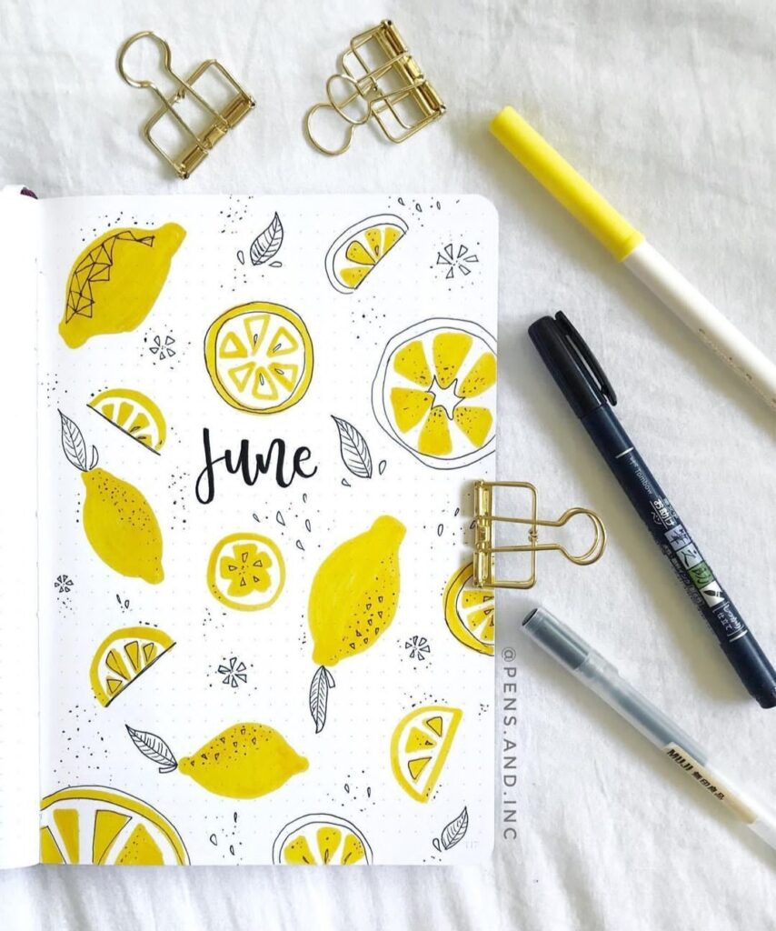 lemony theme june cover