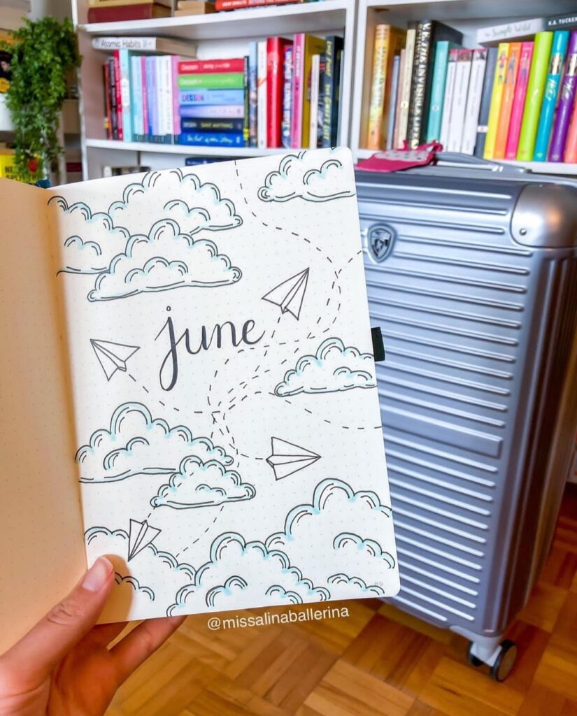 simple doodle june theme ideas