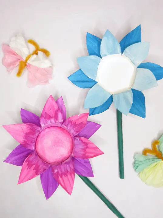 paper flower craft ideas for preschoolers