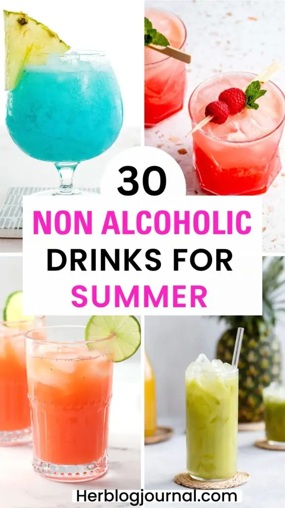 delicious non alcoholic drinks for summer