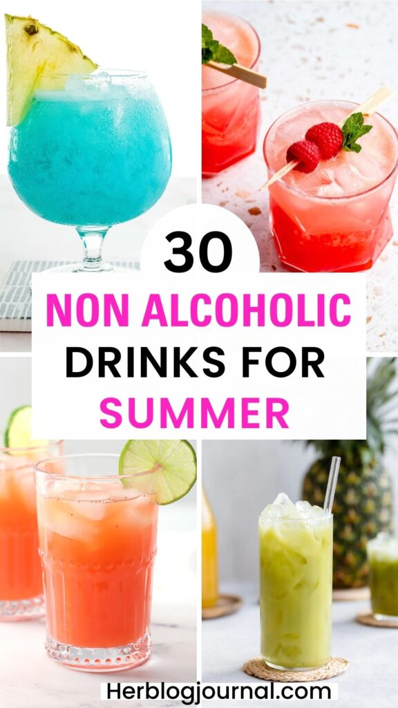 Non alcoholic summer drink recipes to try this summer - Her Blog Journal