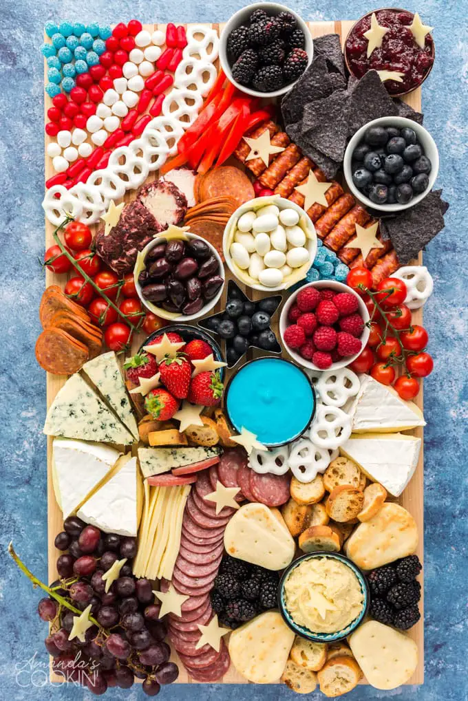 4th of July Charcuterie Board