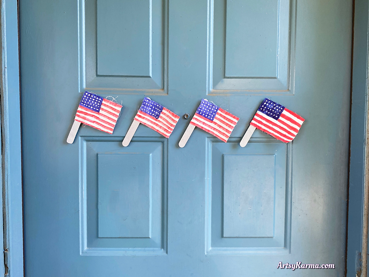  DIY American Flag Craft ideas for 4th of July