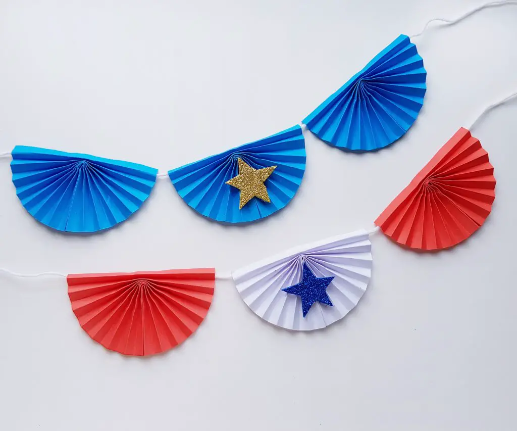 4th of July paper banner craft ideas