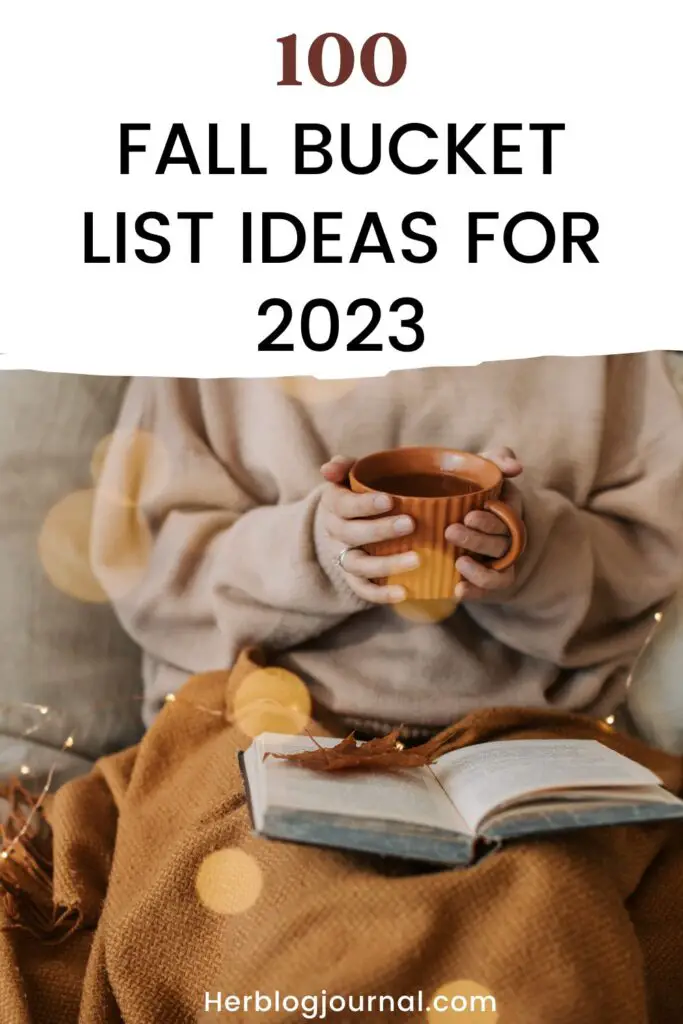 100 fun fall bucket list ideas for Adults 