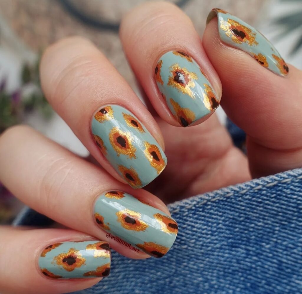 trendy fall nail designs and fall colors 
