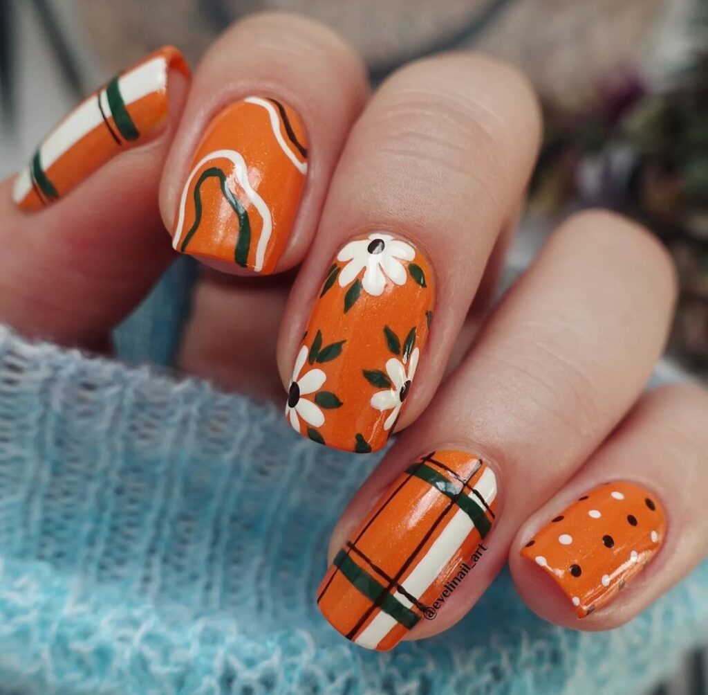 trendy fall nail designs and colors