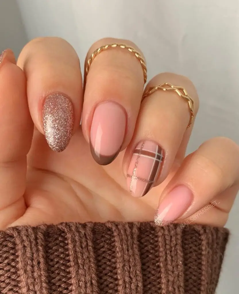 autumn and fall inspired nails