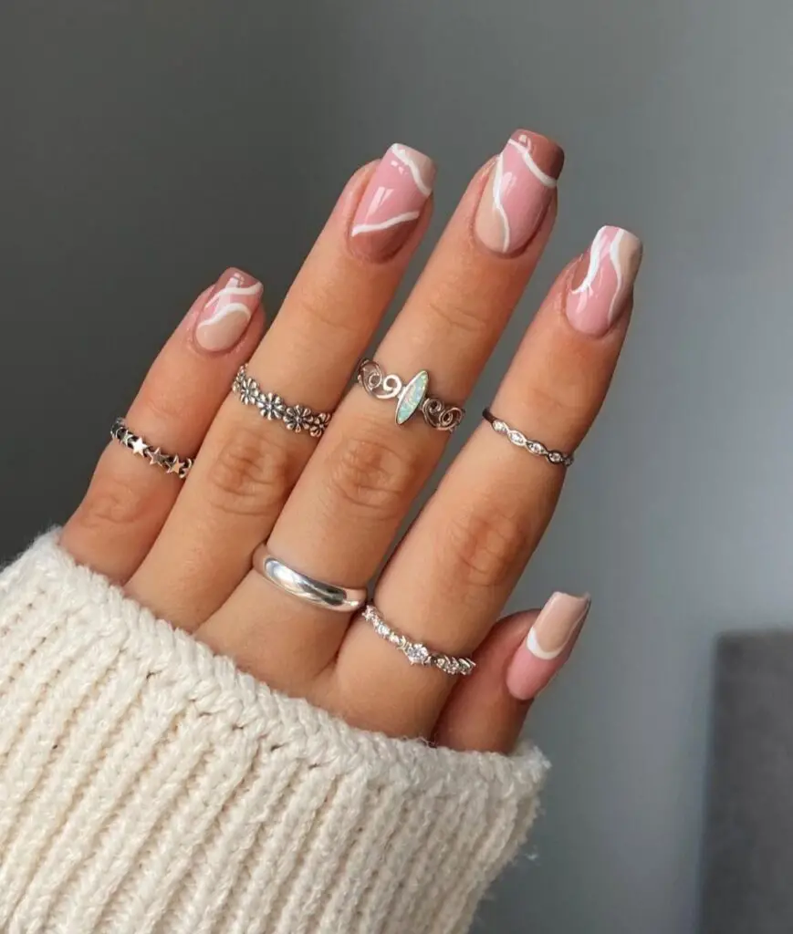 trendy fall nail designs and fall colors 