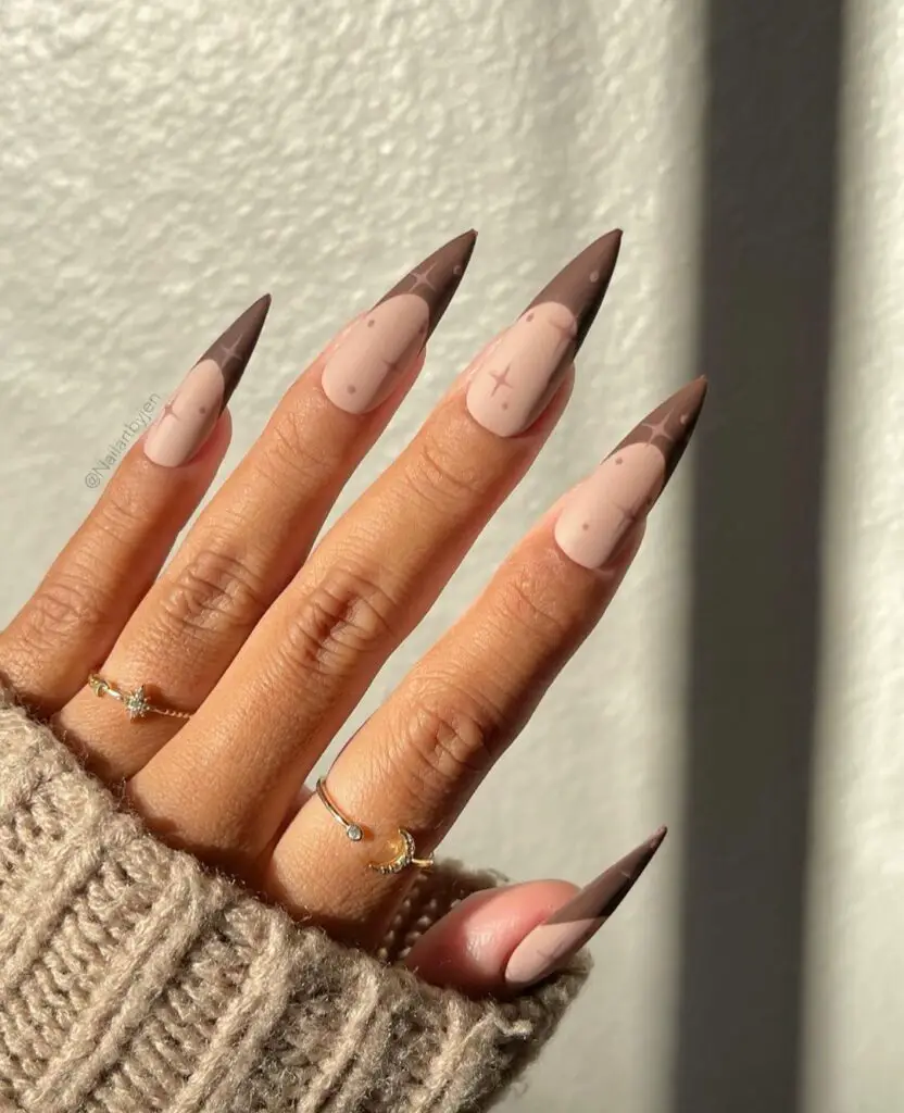 trendy fall nail designs and fall colors 