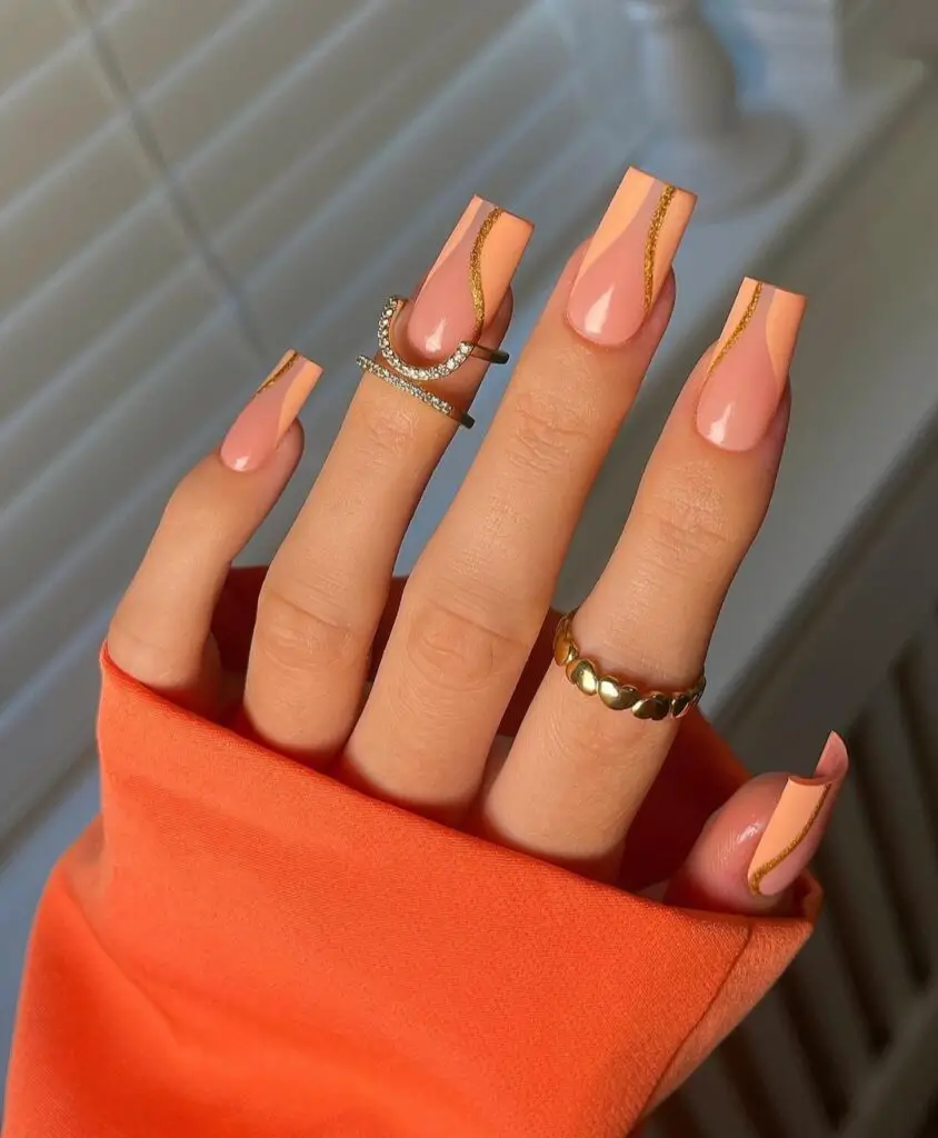 trendy fall nail designs and fall colors 