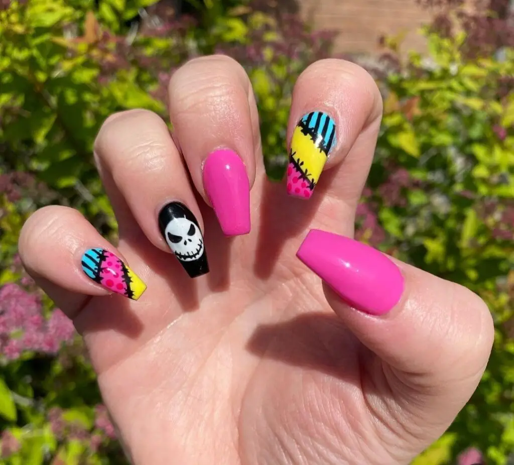 unique Halloween nail designs