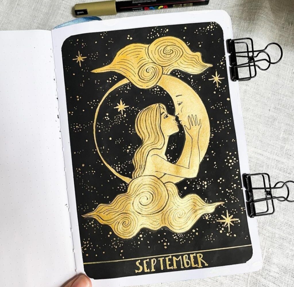 September bullet journal covers