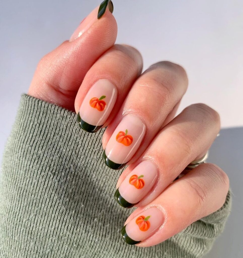 Pumpkin Nail designs