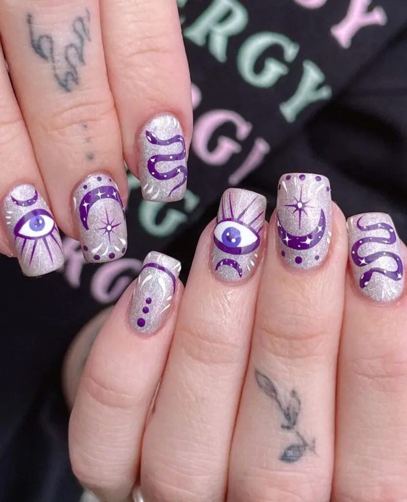 Halloween nail designs 
