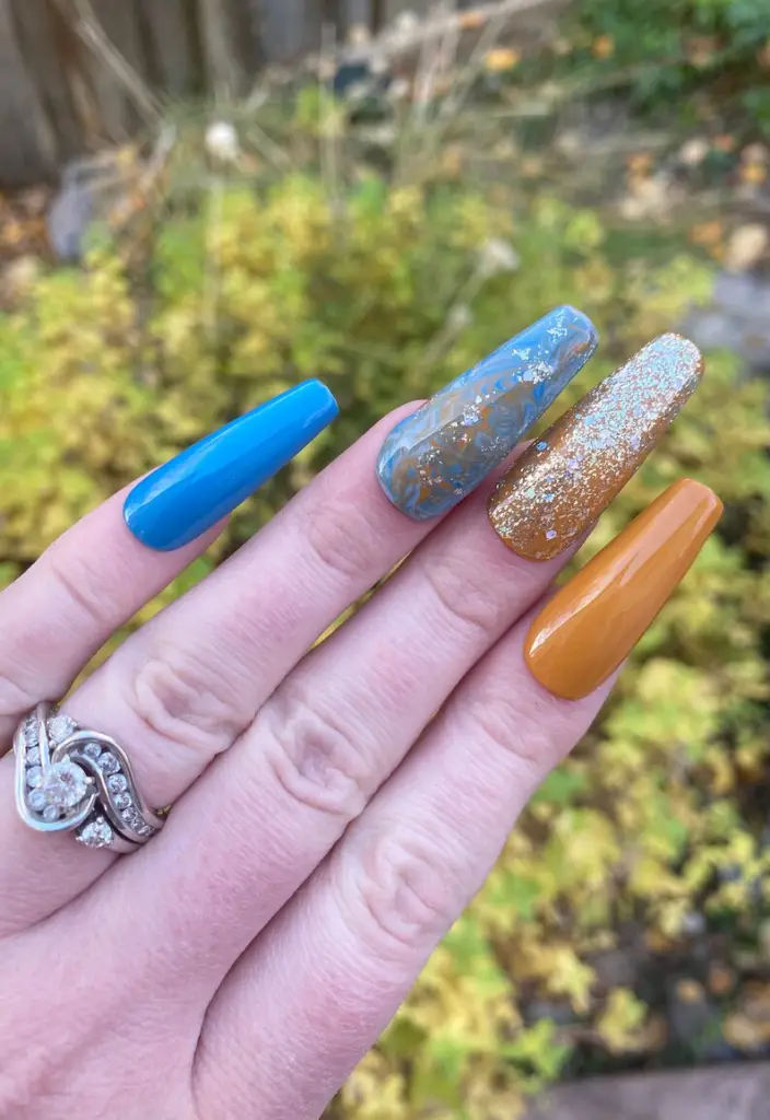 trendy fall nail designs and colors