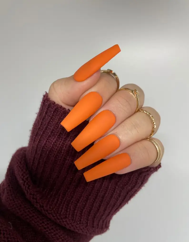 trendy fall nail designs and colors