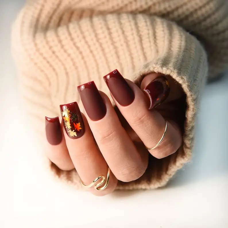 trendy fall nail designs and colors