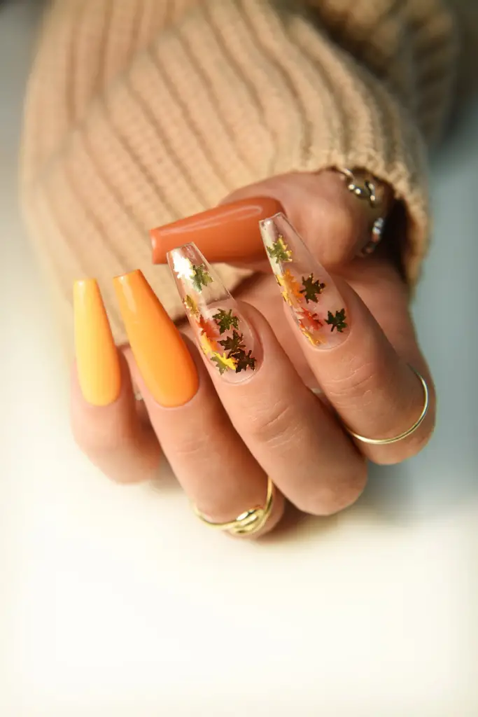 trendy fall nail designs and colors