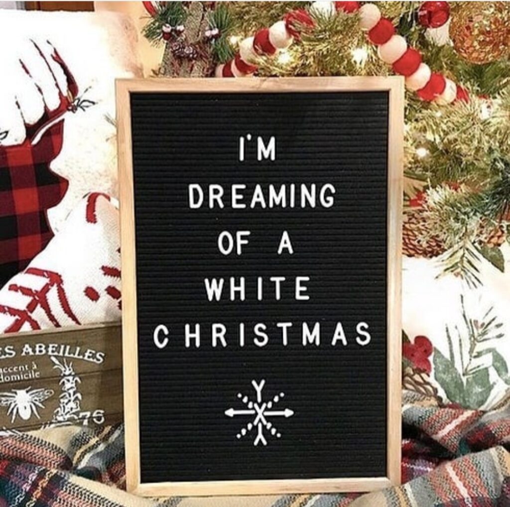 Christmas letter board quotes for December decoration