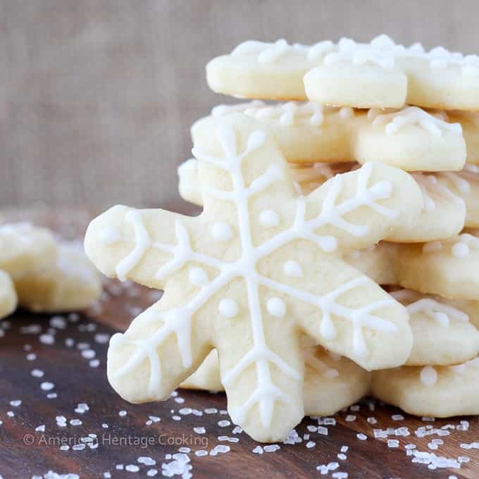 Grandmas Old Fashioned Soft Sugar Cookies for Christmas dessert recipes