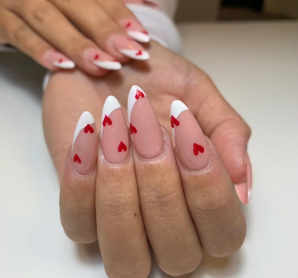 nail art ideas for valentines day nail designs