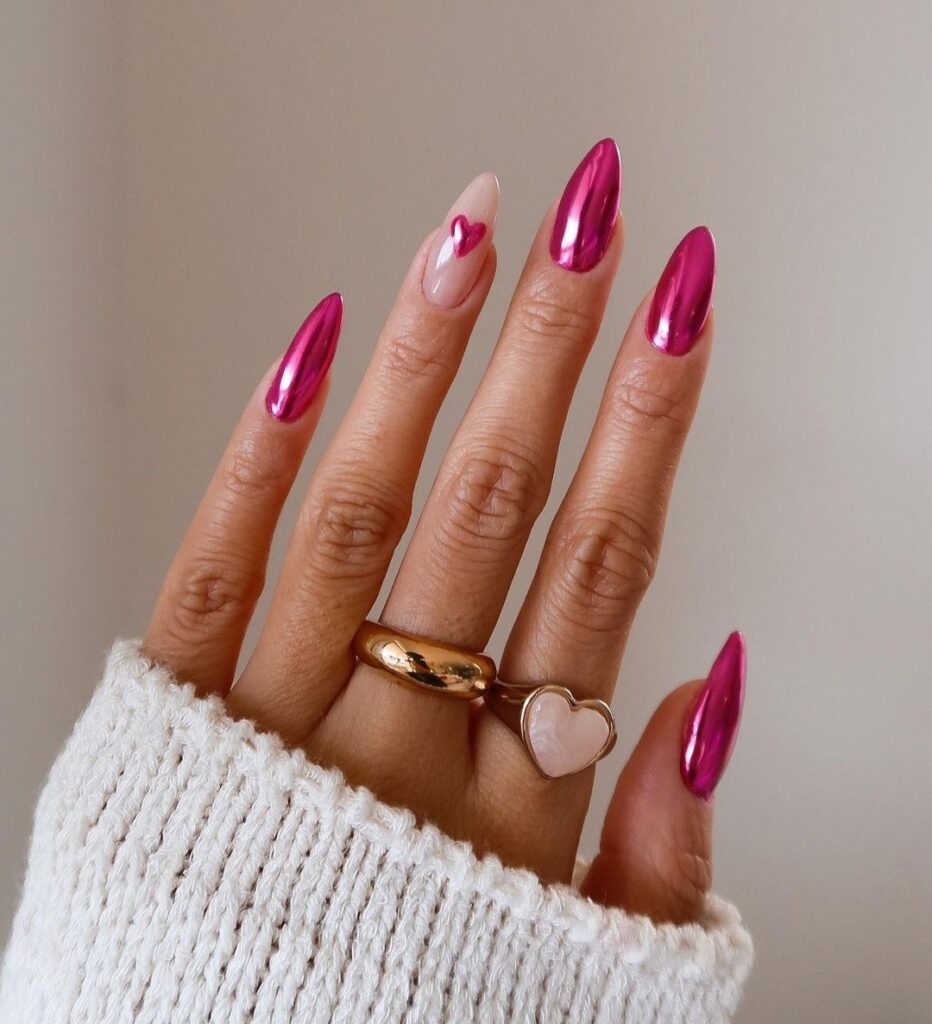 nail art ideas for valentines day nail designs