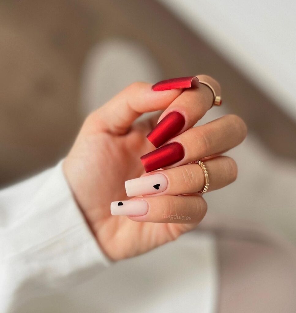 nail art ideas for valentines day nail designs