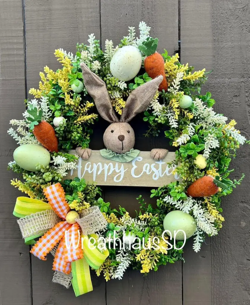 Happy Easter wreaths