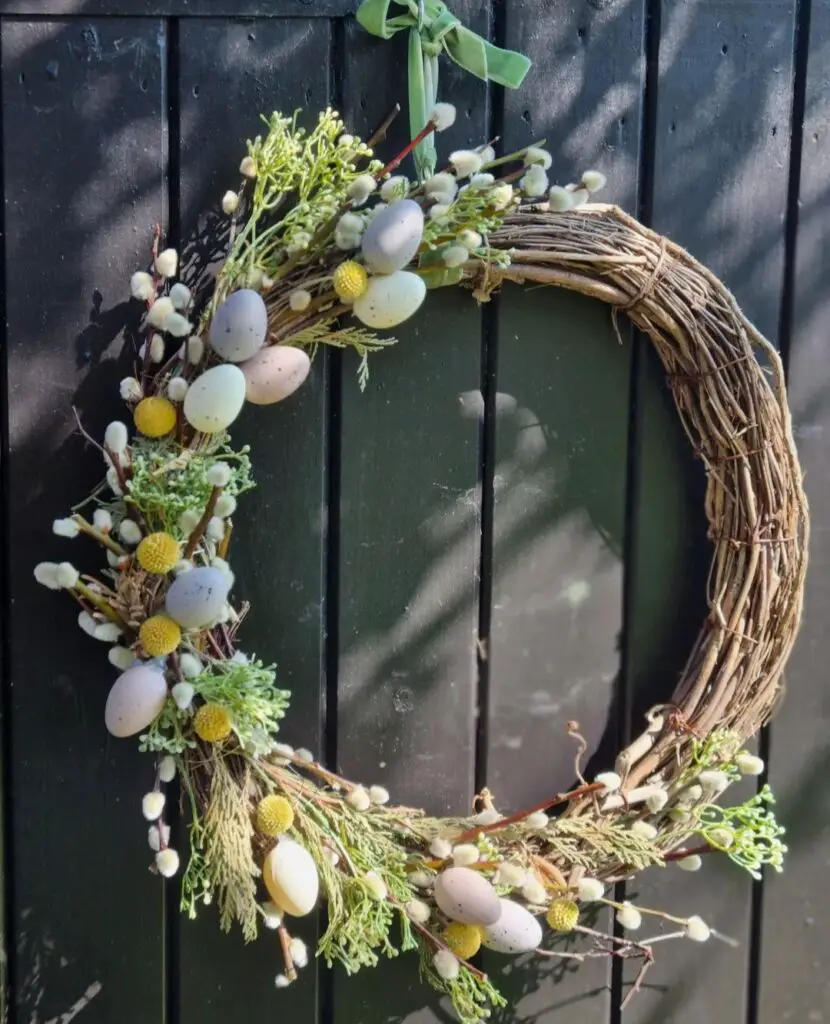 Easy Easter wreaths